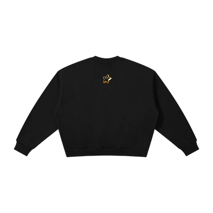 Premium Gold Tribal Fleece Crewneck
