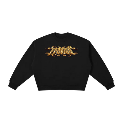 Premium Gold Tribal Fleece Crewneck